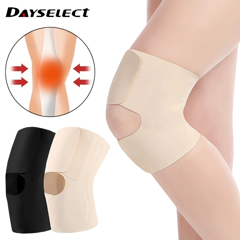 Running Gear Knee - Joelheiras esportivas leves ajustáveis, 1 peça,