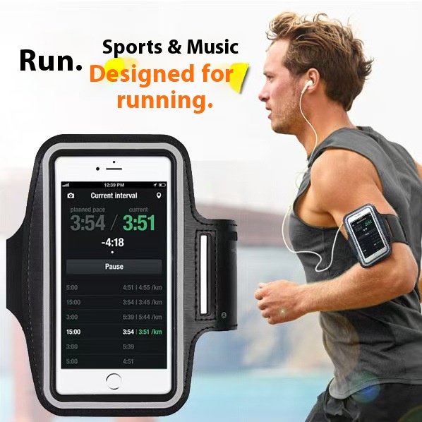 Running Gear Phone Holder - Nova Capa de Braço para Celular