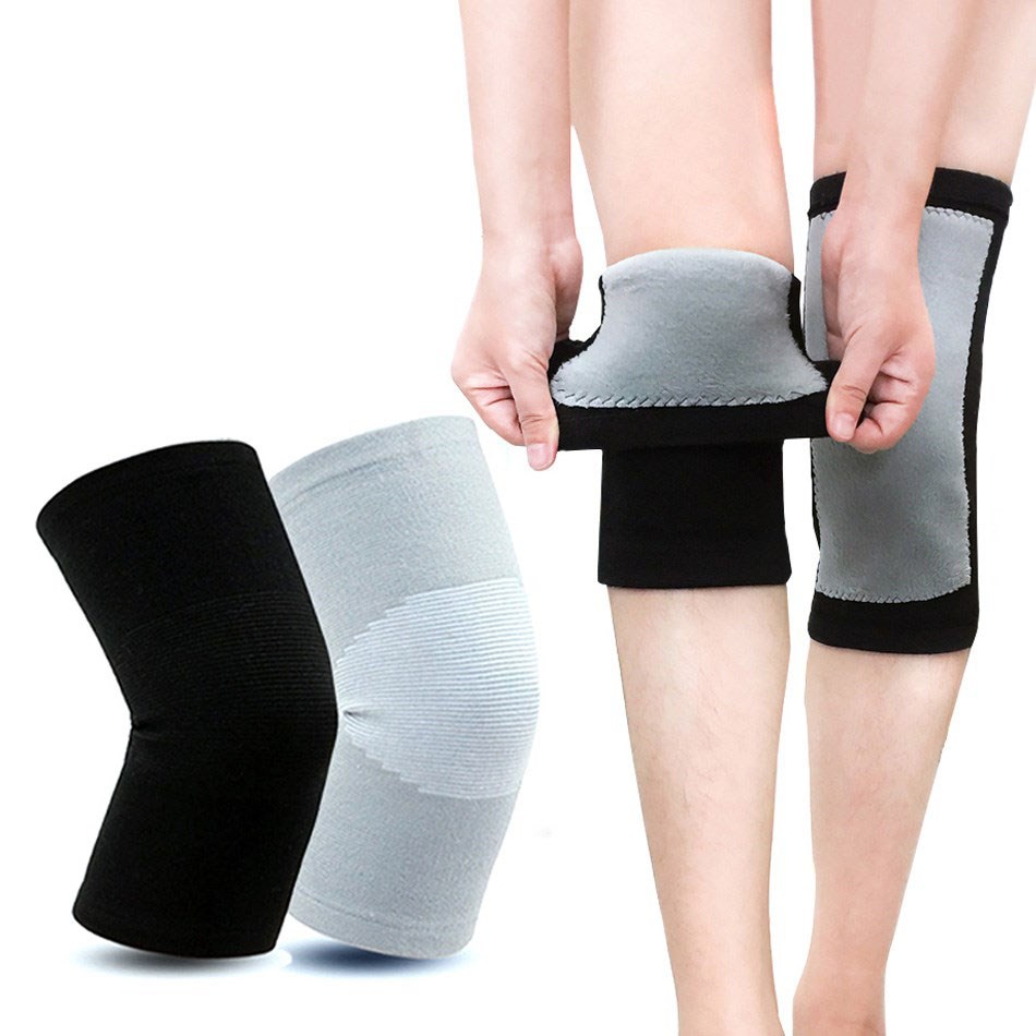 Running Gear Knee - WOSWEIR 1 Par Inverno Quente Joelheiras