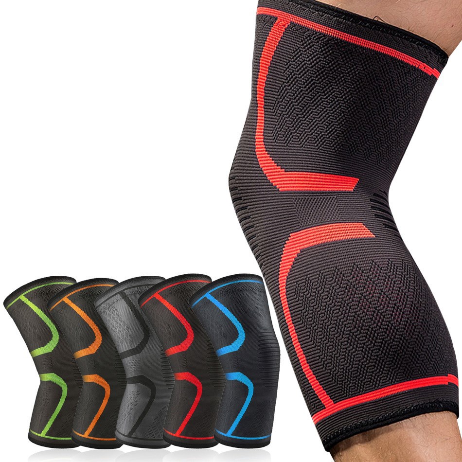 Running Gear Knee - WOSWEIR 1 PC Elastic Knee Pads