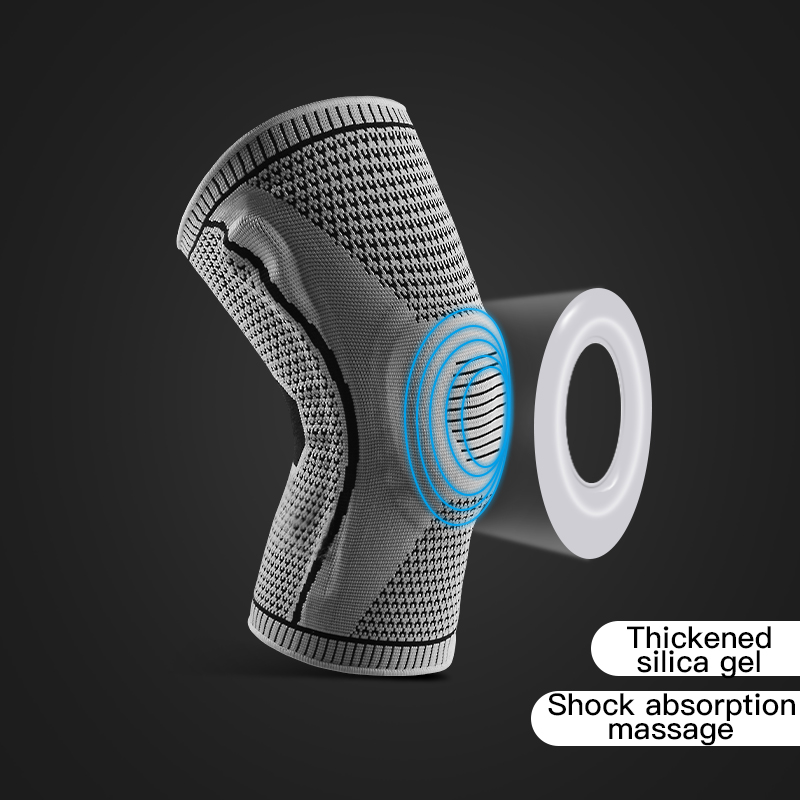   Joelheira Elástica de Silico - Running Gear Knee avaliação e preço