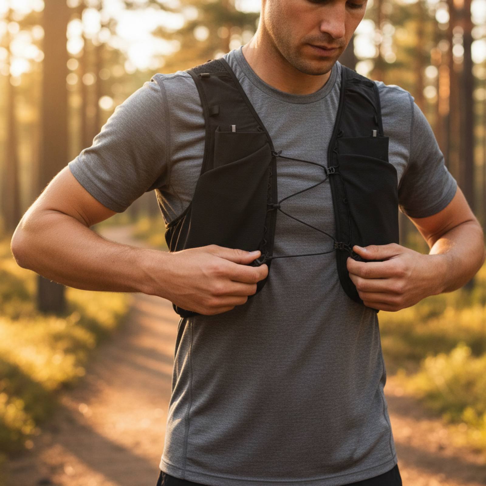Colete de corrida leve, respir - Running Gear Trail avaliação e preço