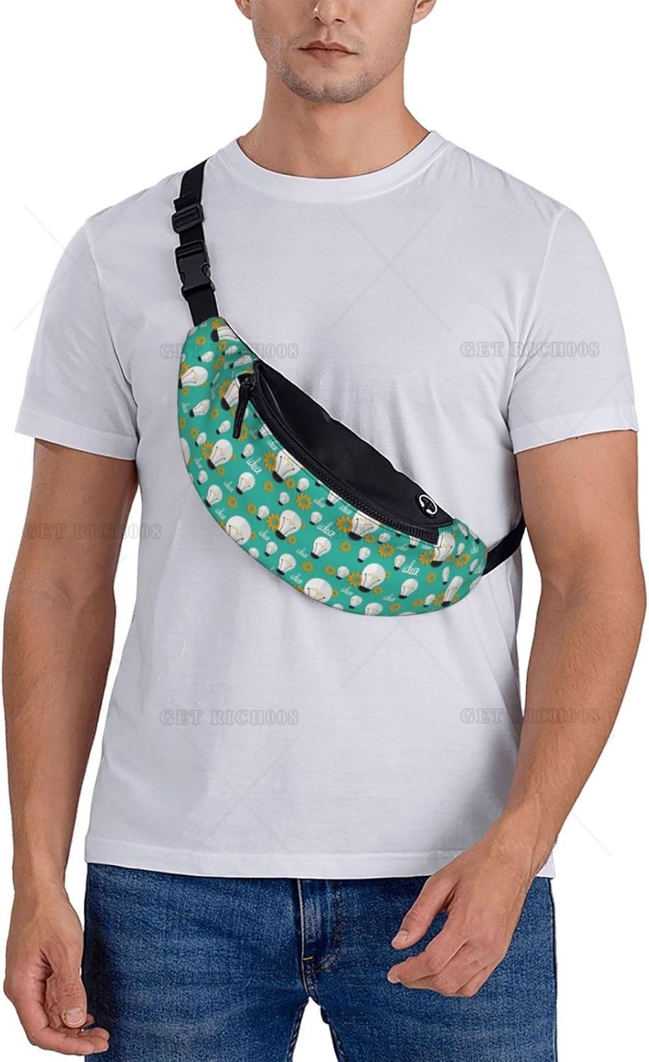 Pochete crossbody para mulhere - Running Gear Bag For Men avaliação e preço