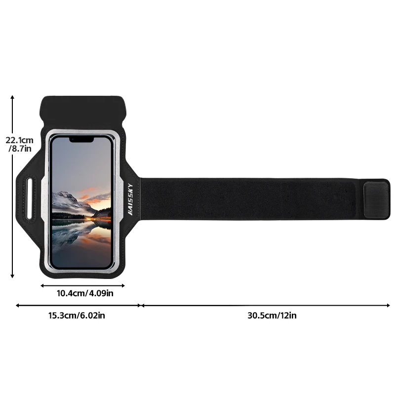 HAISSKY Bolsas de corrida ultr - Running Gear Phone Holder avaliação e preço